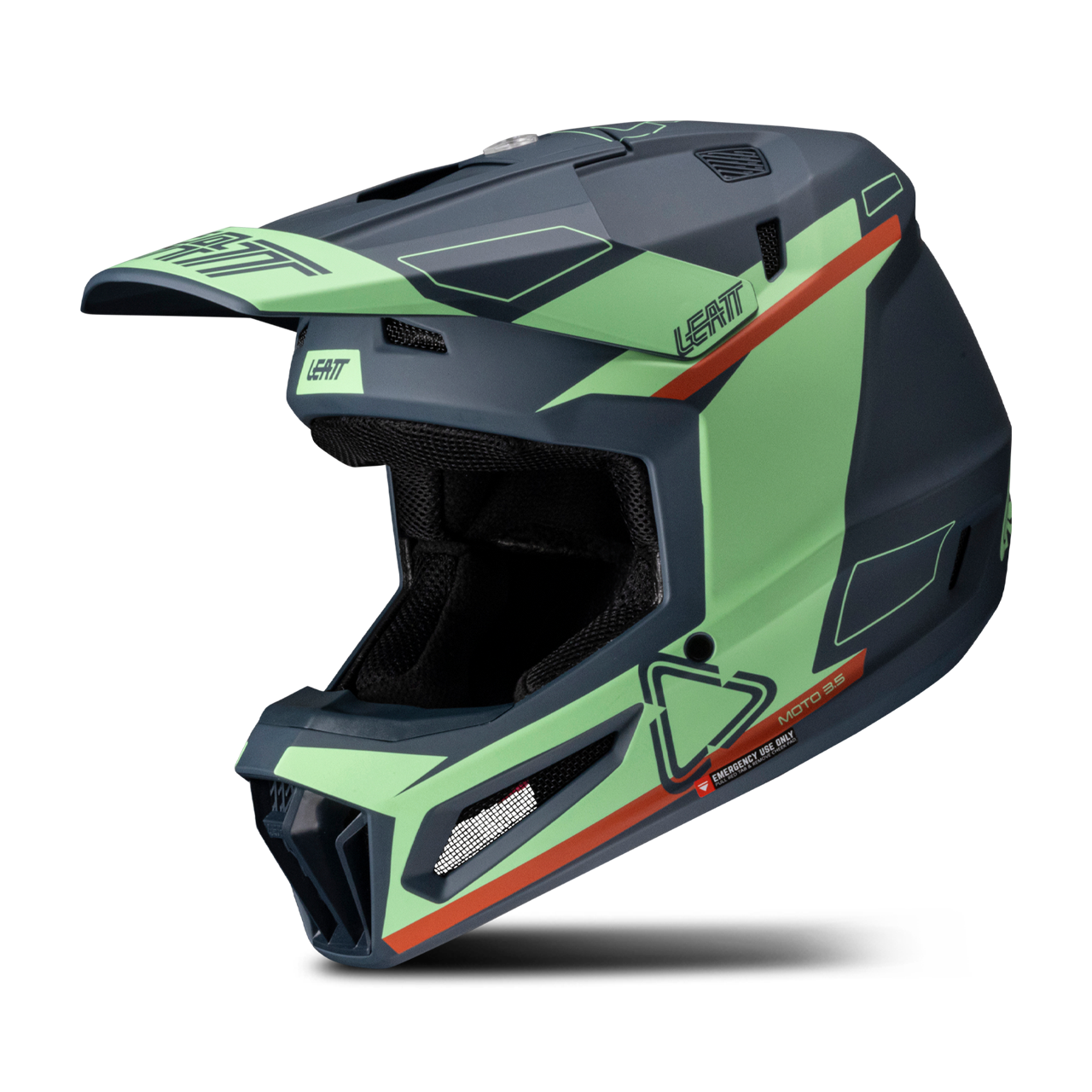 Crosshelm Kit Met Brillen Leatt Moto 3.5 V25