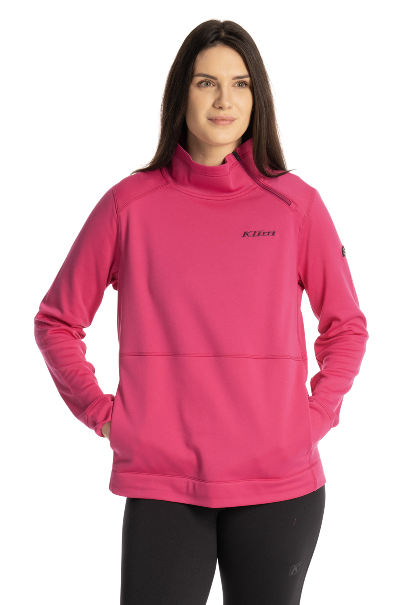 Sudadera con Capucha Mujer Klim Solitude Asym