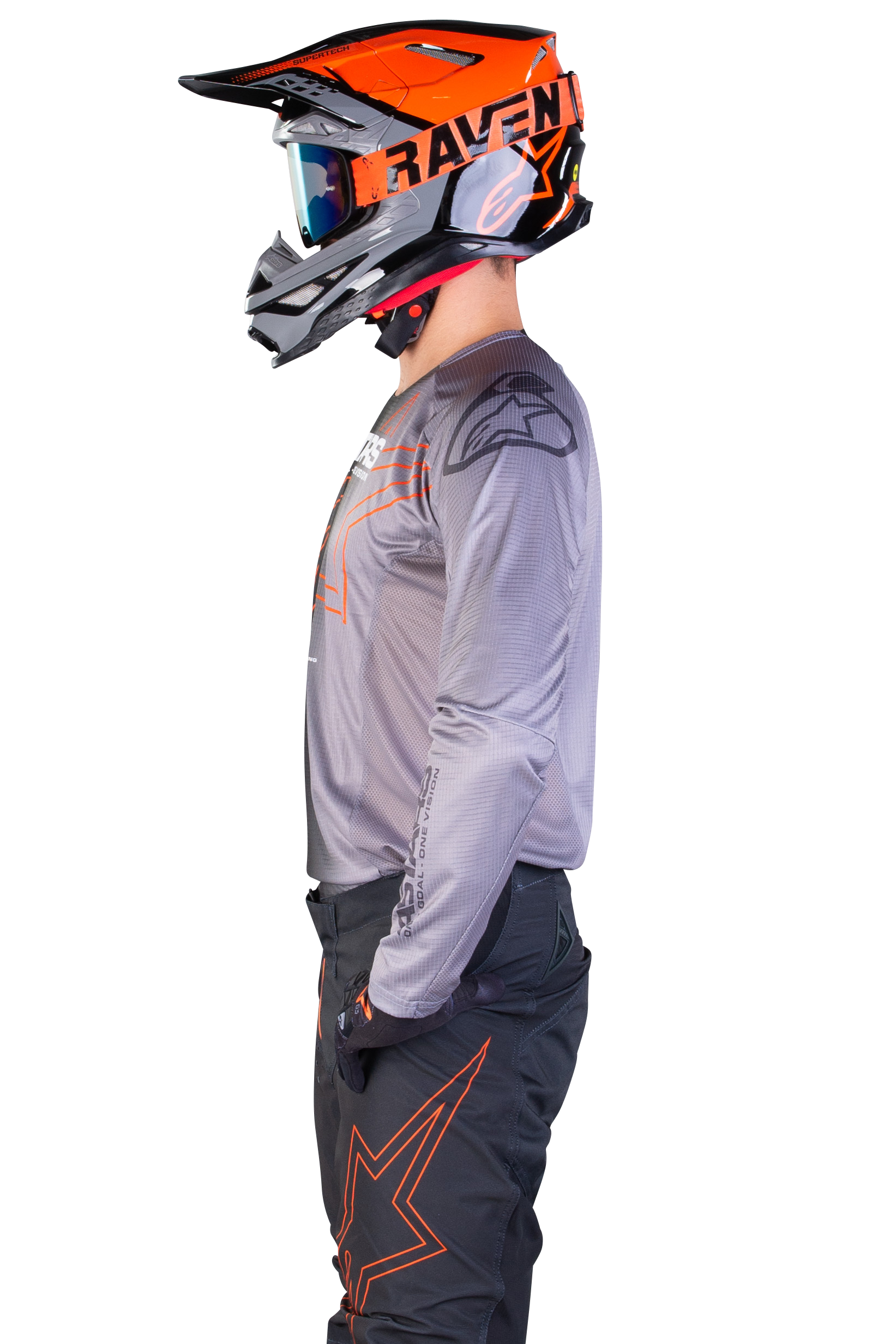 Bluză Motocross Alpinestars Techstar Phantom
