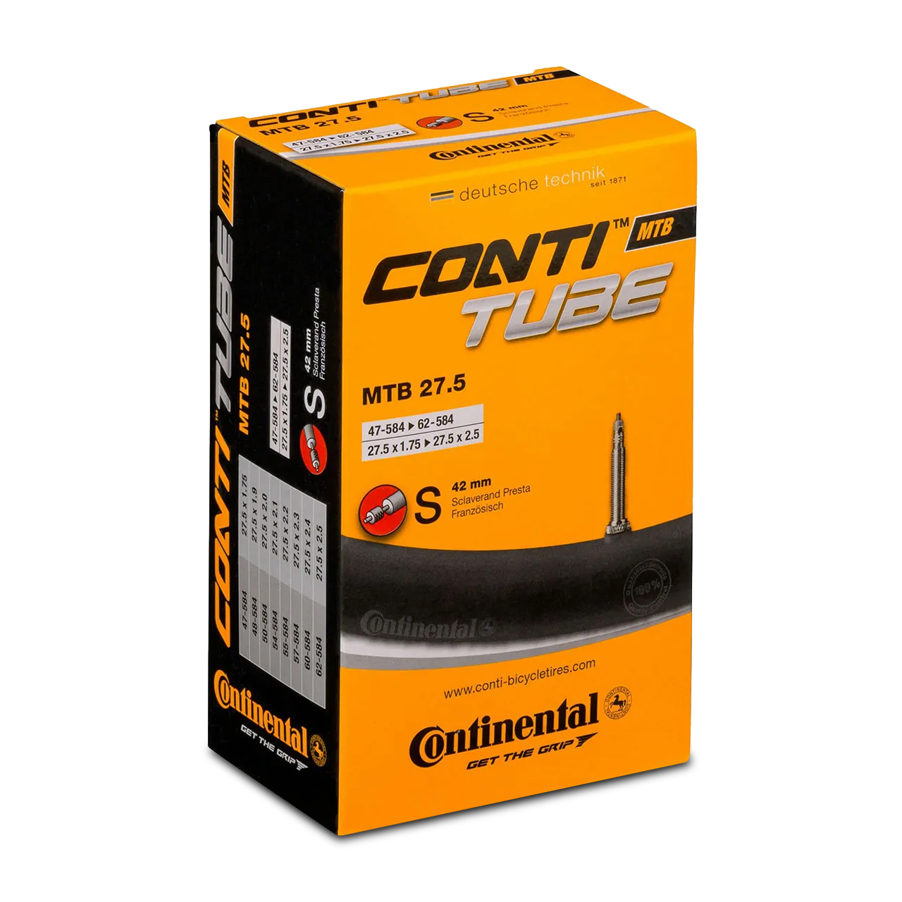 Continental 27.5' MTB Tube