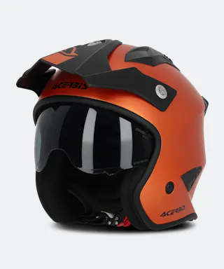 Čelada Z Odprtim Obrazom Acerbis Jet Aria Metallic