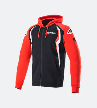 Motorhoodie Alpinestars Honda Zip