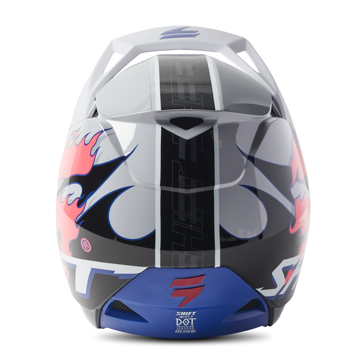 Casco de Cross Shift White Label Burntable