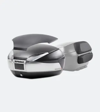 Shad SH48 Cover + Backrest Carbon