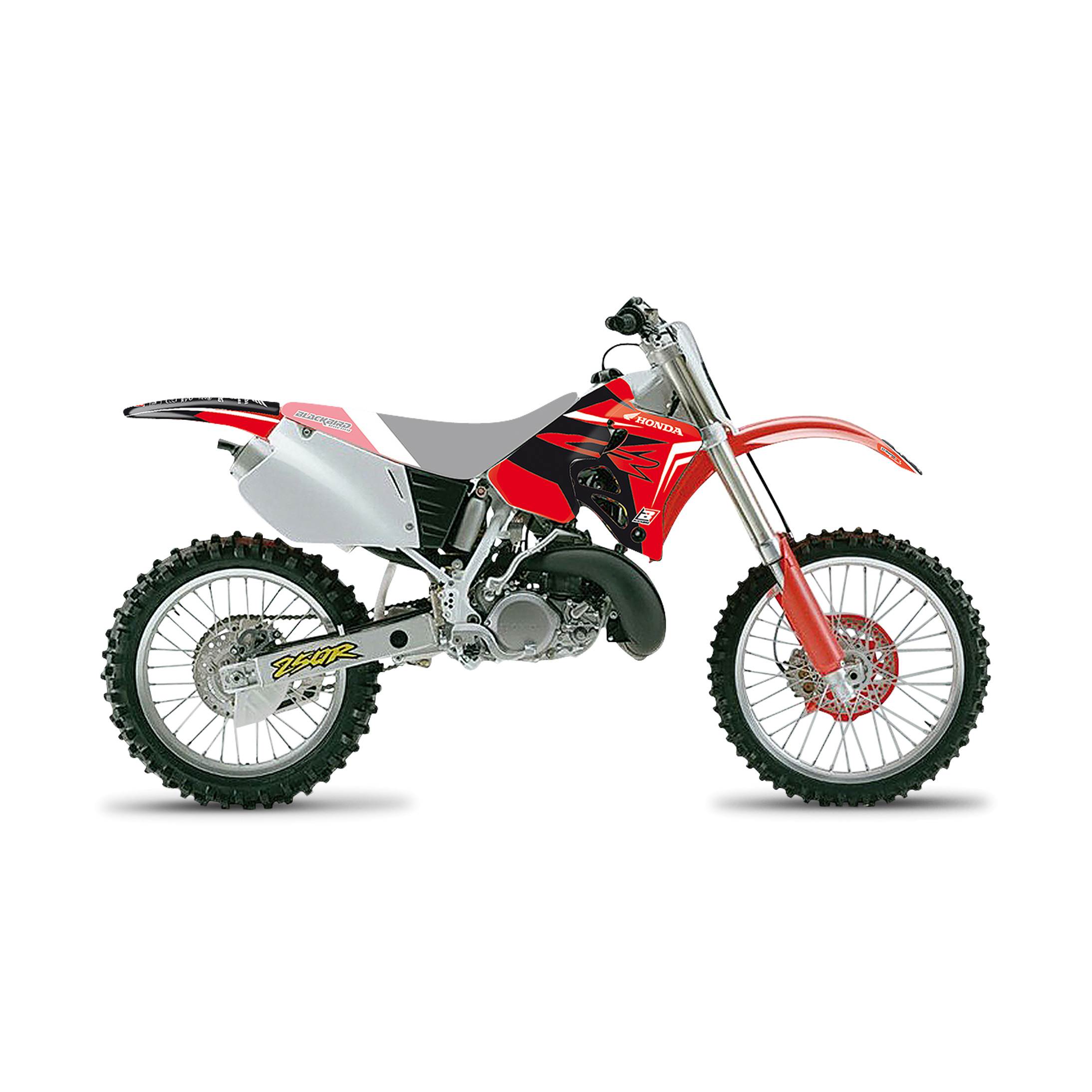 Blackbird Dream 4 Decal Kit Red-Black-White