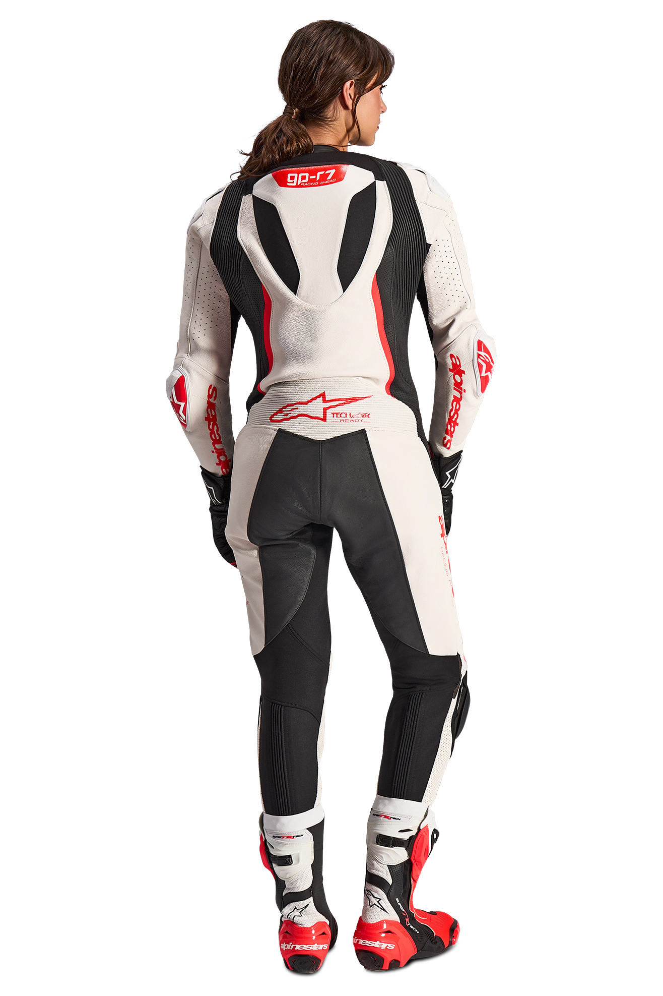 Mono De Cuero Para Moto De 1 Pieza Para Mujer Alpinestars Stella GP-R7
