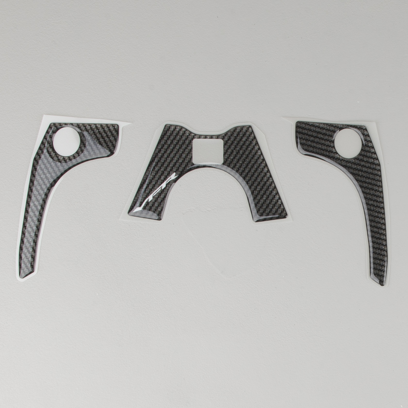 Autocollant Té de Fourche OneDesign Carbon