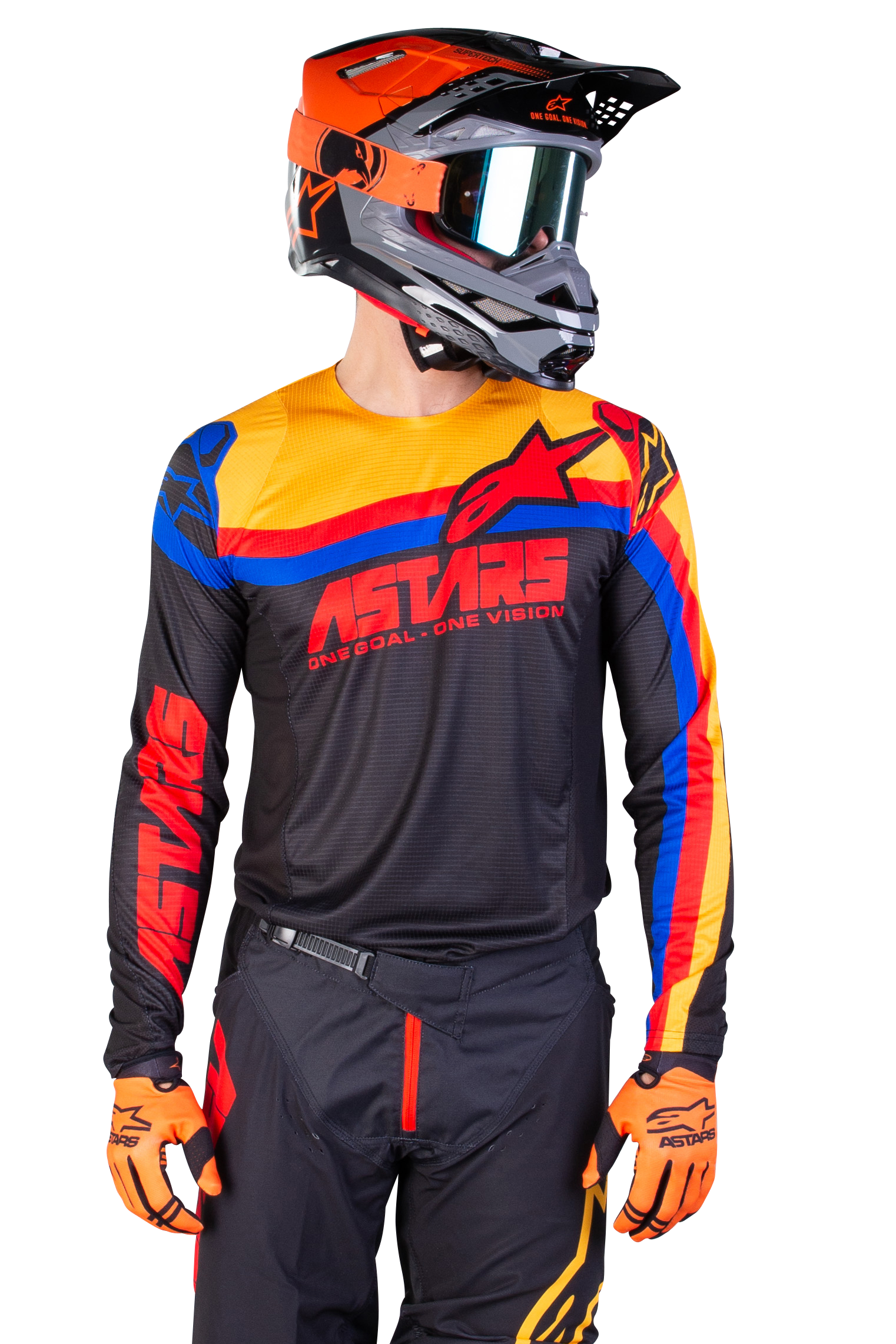 Camiseta de Cross Alpinestars Techstar Venom