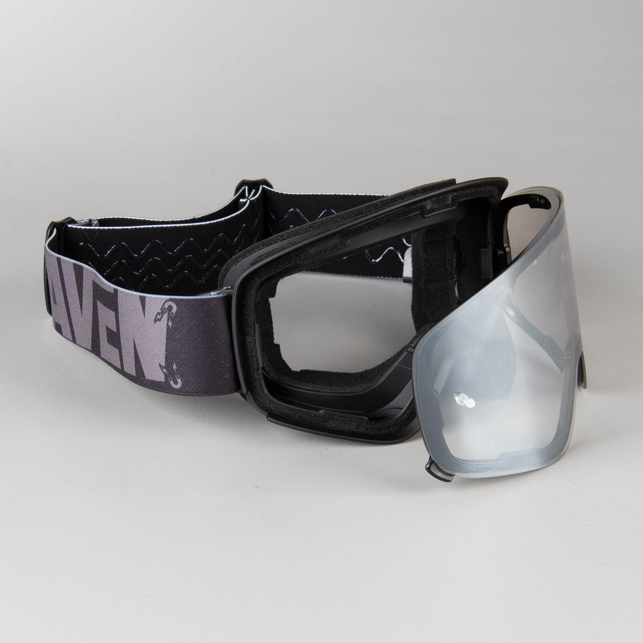 Raven Edge Magnetic Blackout MX Goggles | 24MX