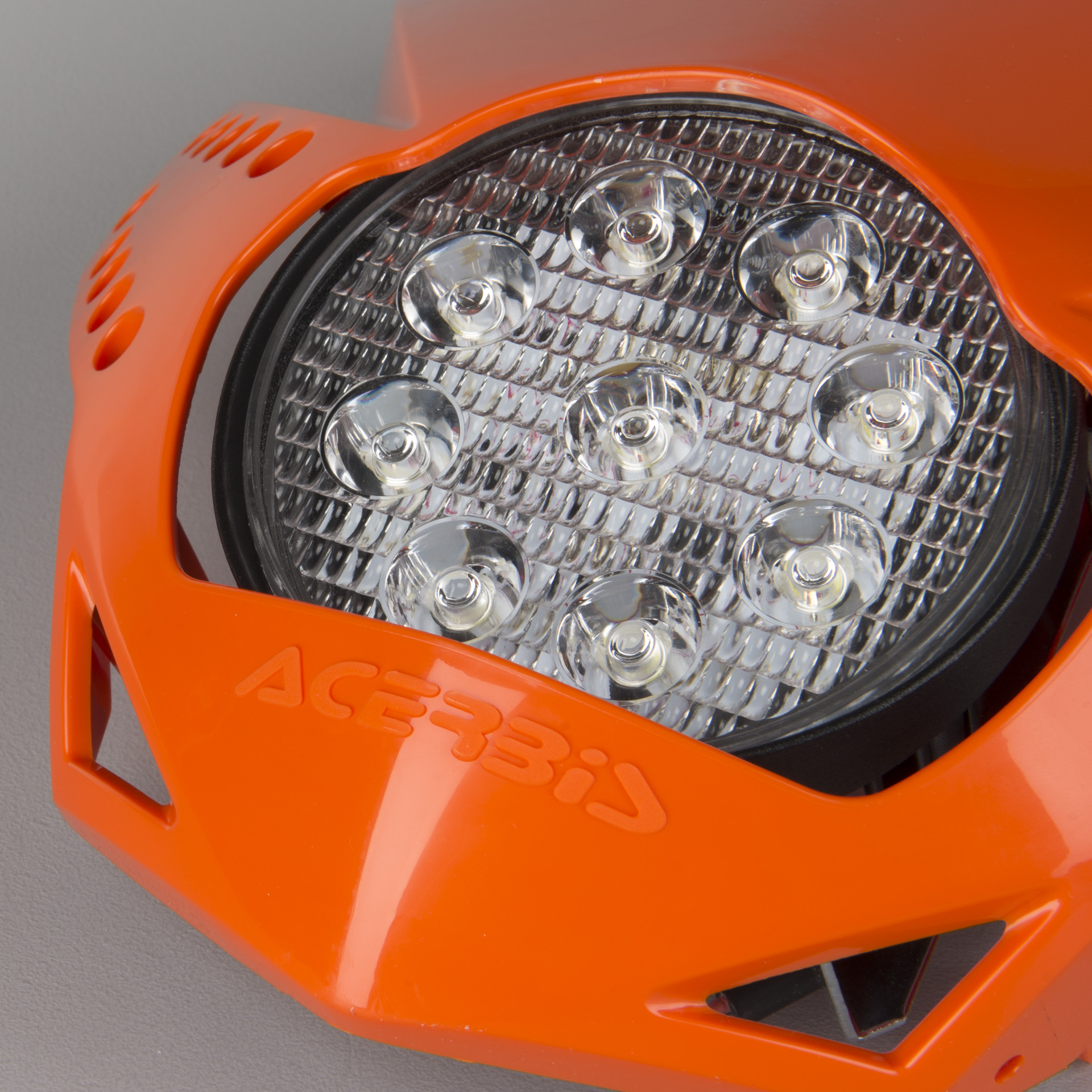 Acerbis LED Fulmine Front Lamp Orange
