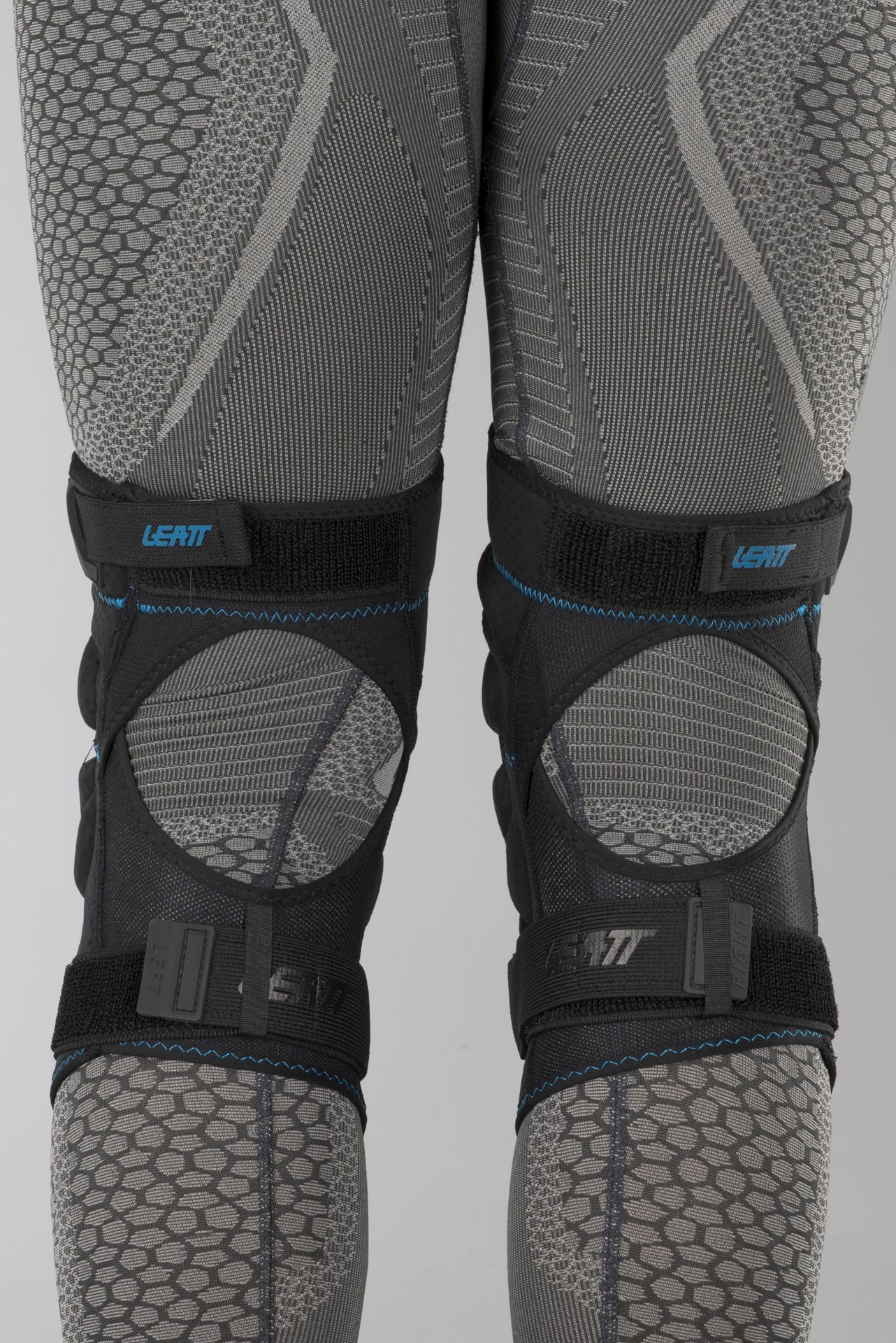Rodilleras Leatt 3DF Hybrid Blanco-Negro
