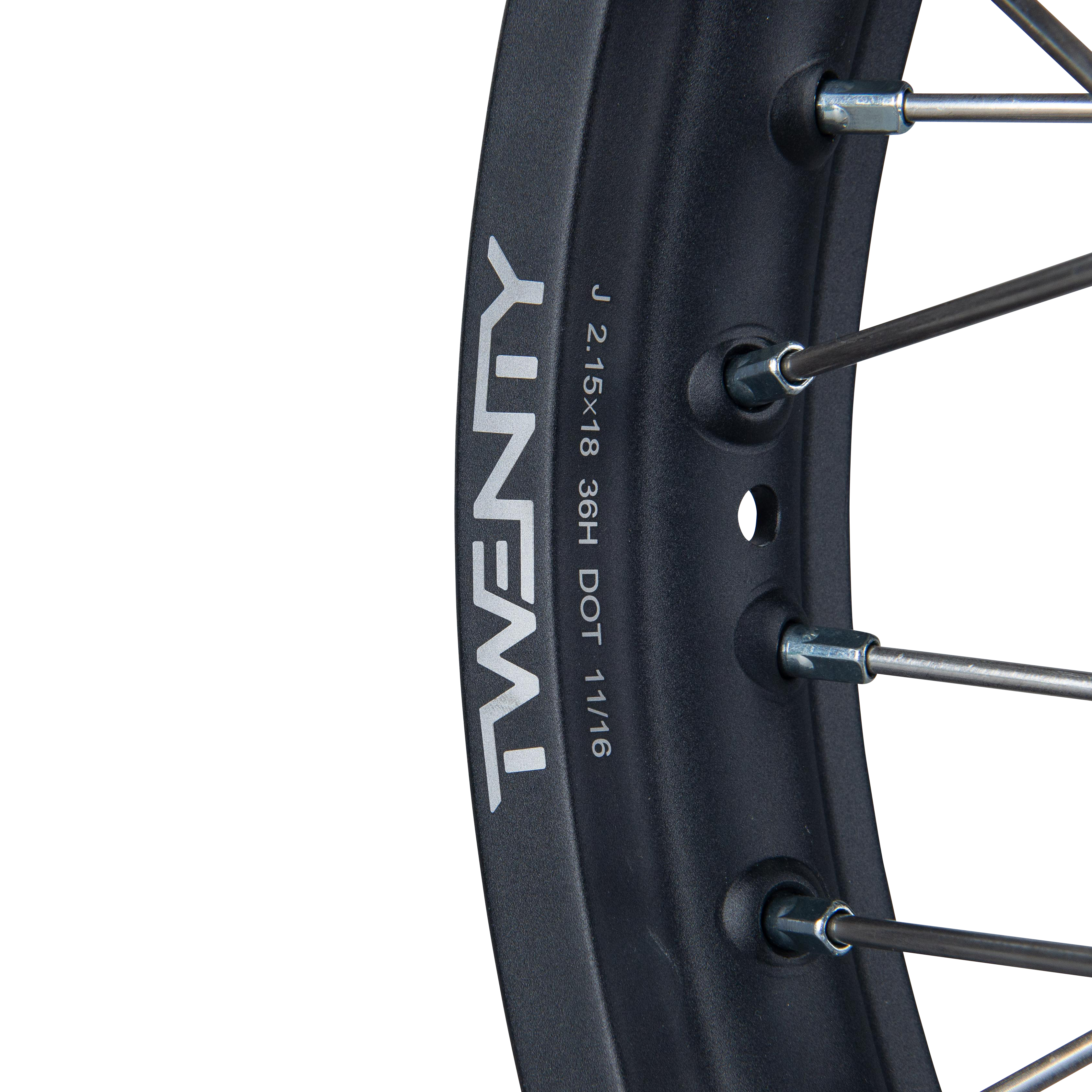 Twenty MX Rear Wheel Black-Blue 19"