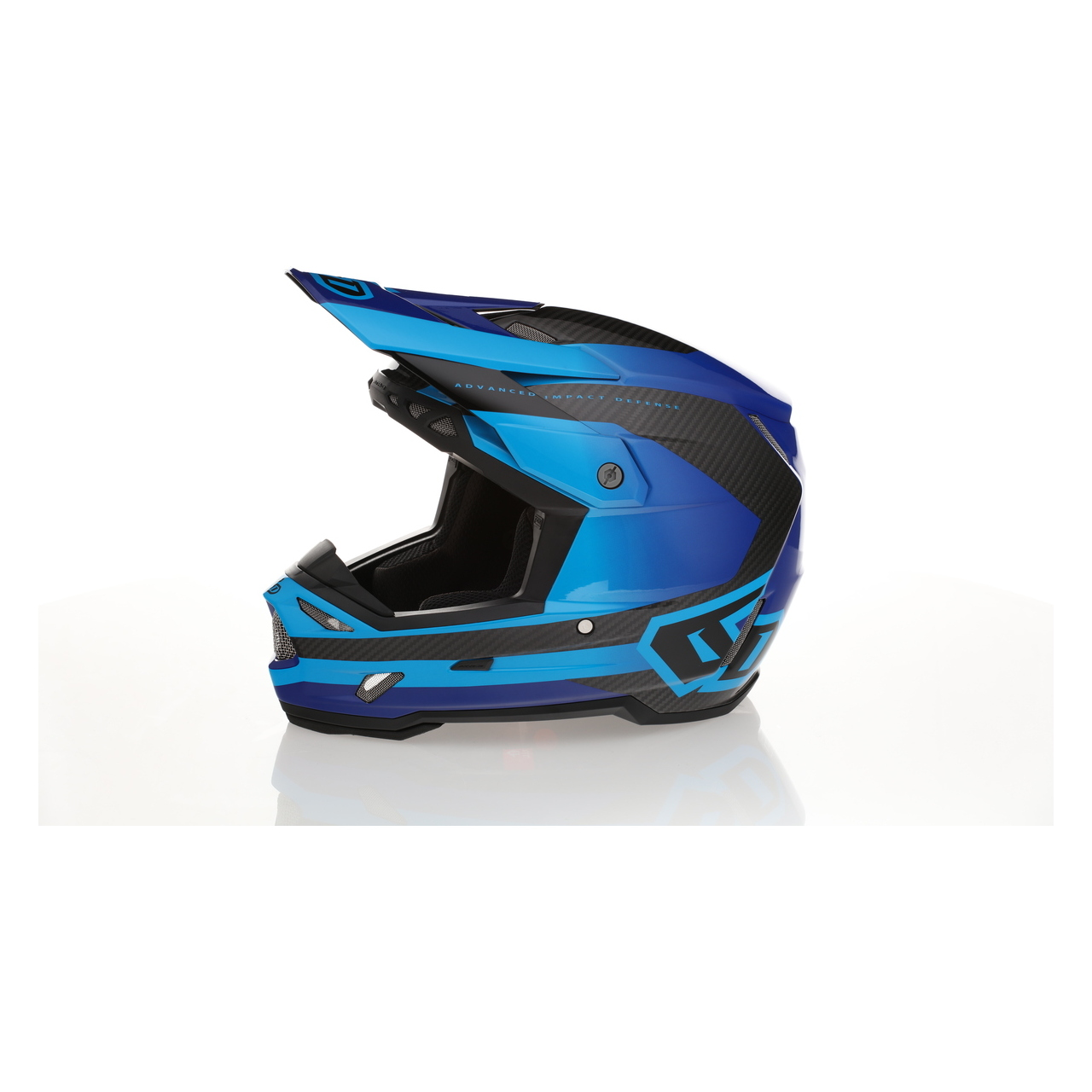 Casco MX 6D ATR-3 Pure FIM