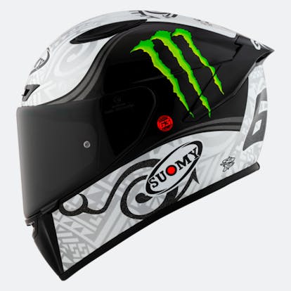 Suomy Track 1 Reaction Full Face Helmet Bagnaia Winter Test Monster Replica Now 10 Savings 24MX
