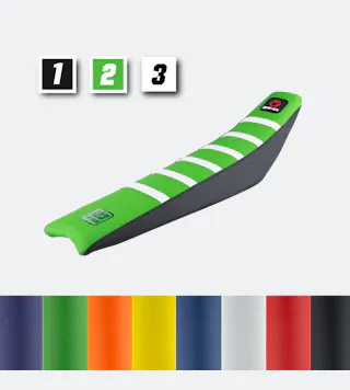 Capa de Assento Personalizada 24MX Três Cores Nome/Número: