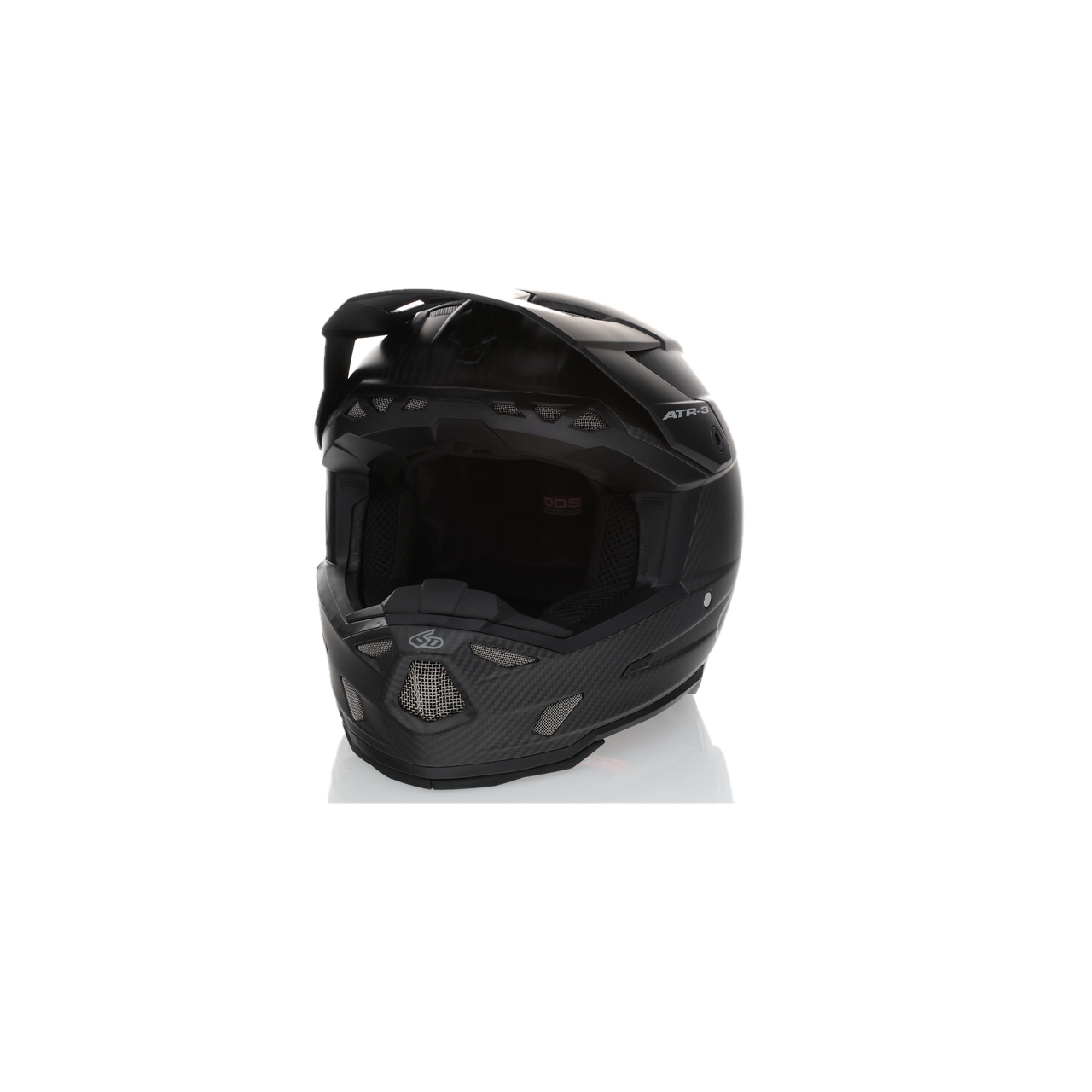 Casco MX 6D ATR-3 Solid FIM