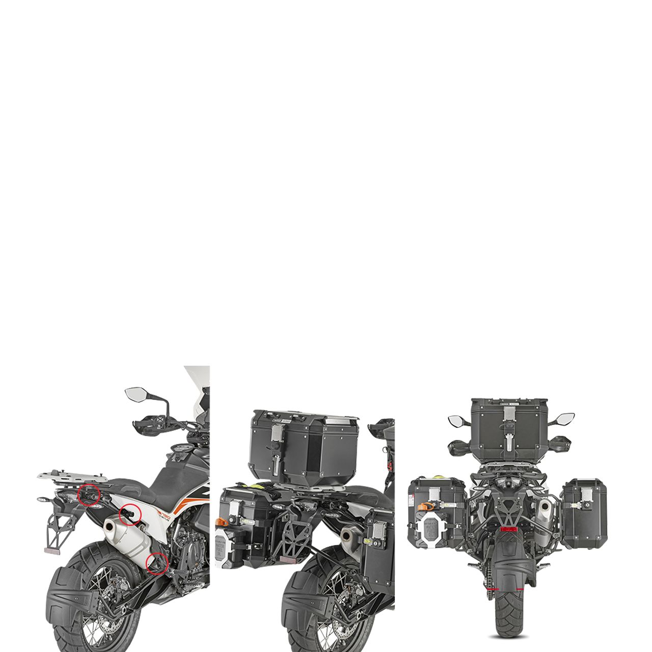 Montagebeugels GIVI Trekker Outback