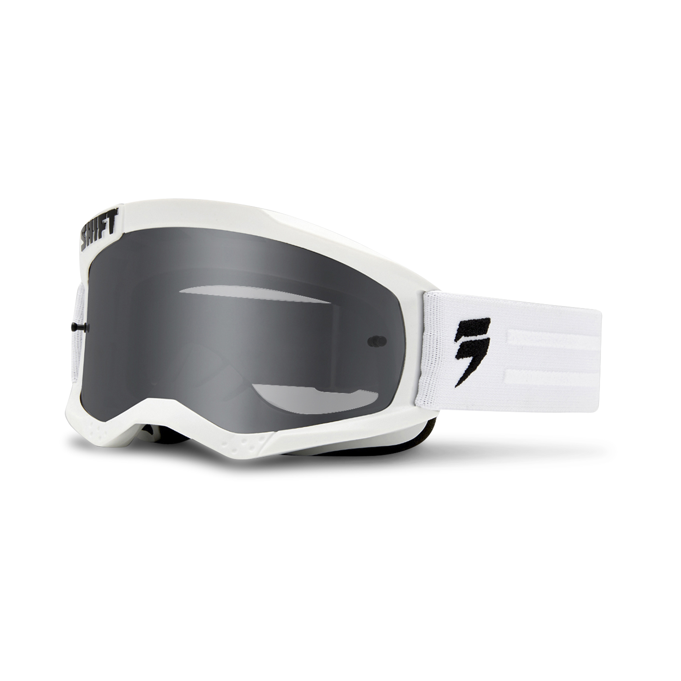 white mx goggles