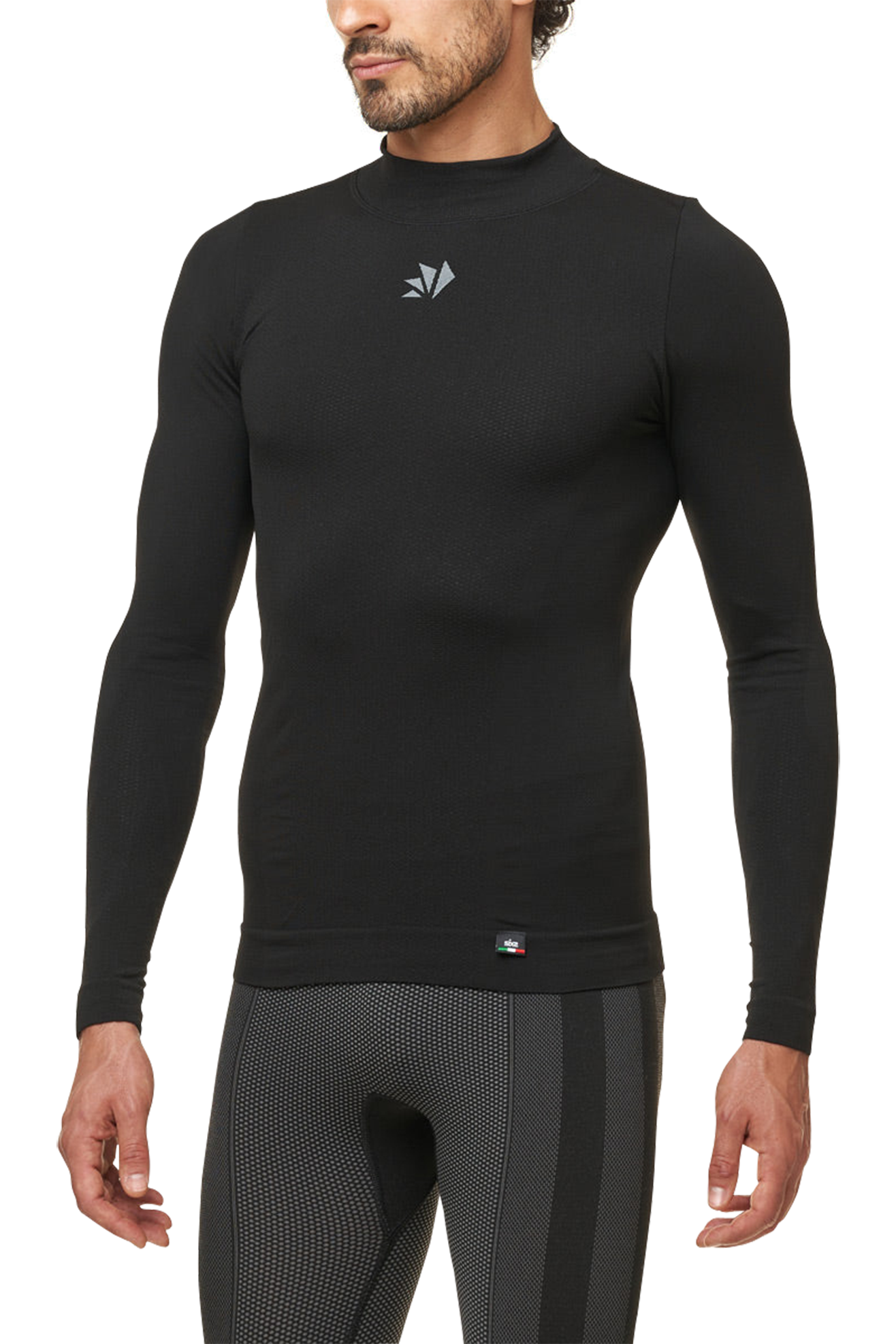 SIXS TS3 V2 4-Season Long-sleeve Mock Neck Baselayer Shirt