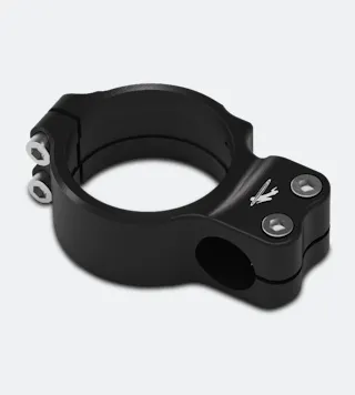 Clip-Ons Ring Venstre Valter Moto Ø47, Sort