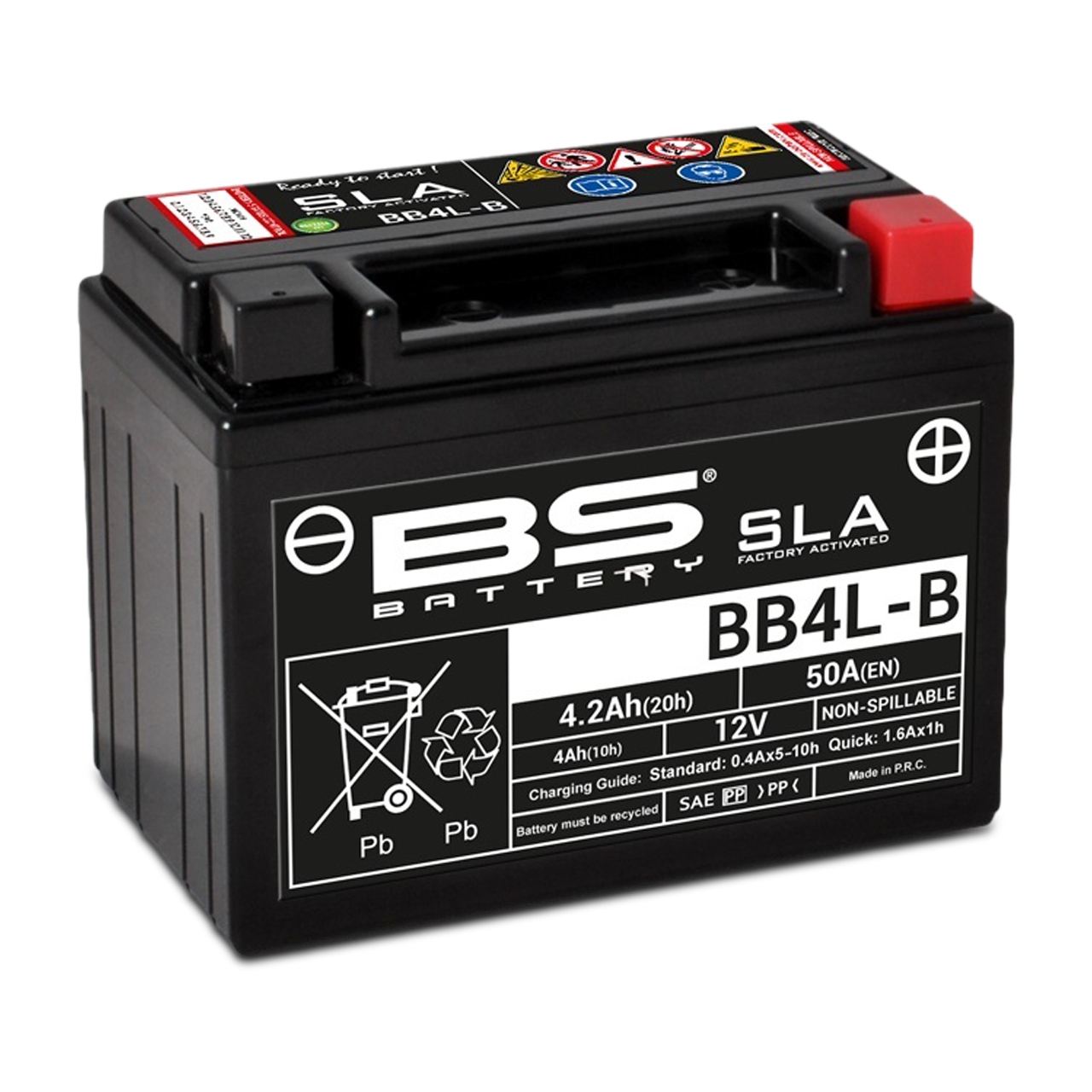 Akumulator BS Battery SLA BB4L-B Brez Vzdrževanja