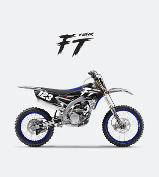 Zebra Stickerset 24MX met Naam & Nummer