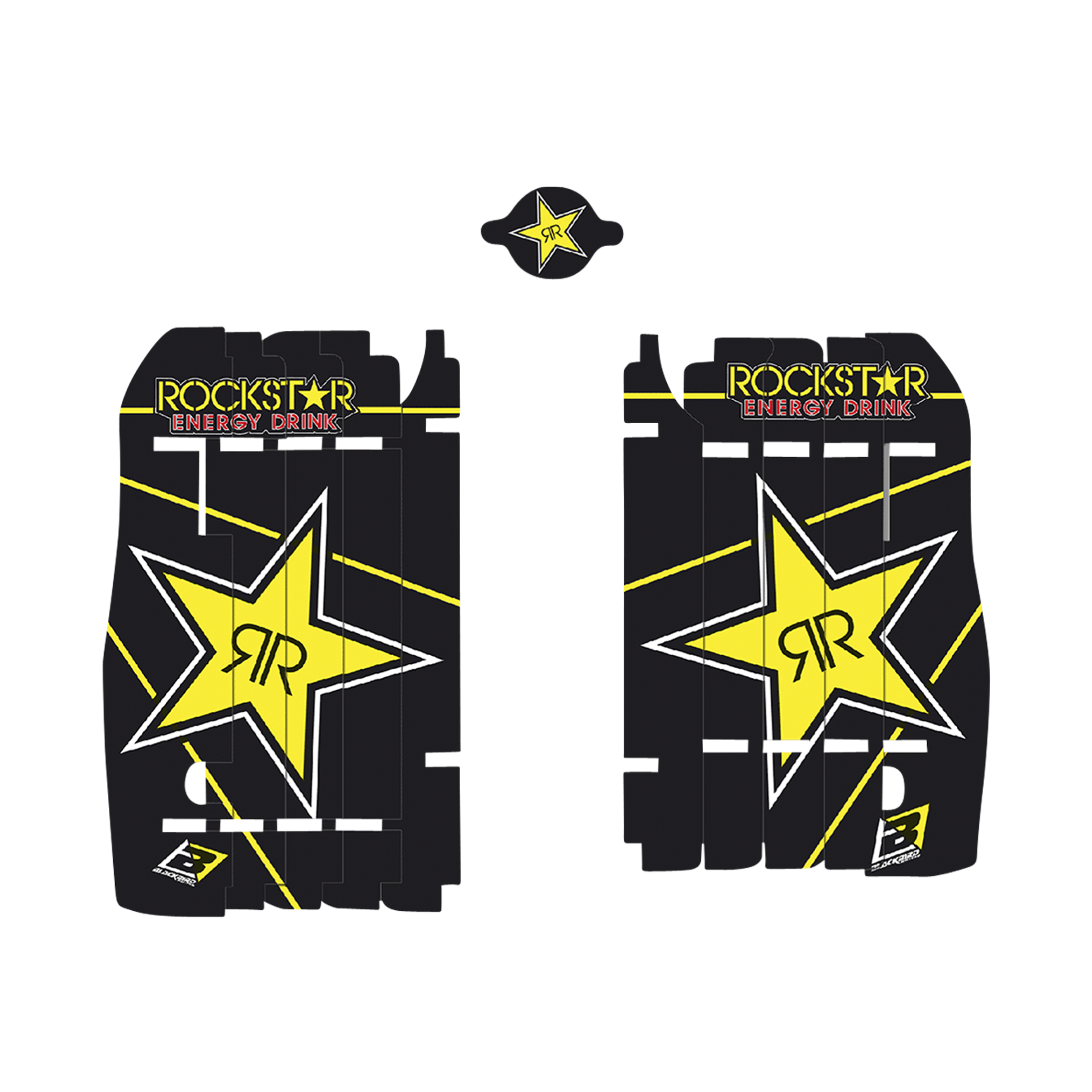 Adhesivos para Protector de Radiador Blackbird Rockstar Energy