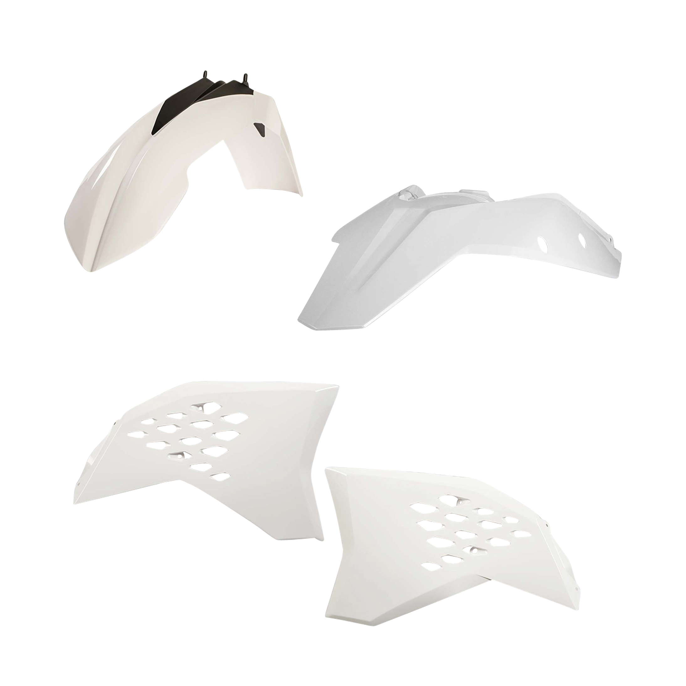 Acerbis Ktm Plastic Kit White Dirt Cheap Price Mx Com