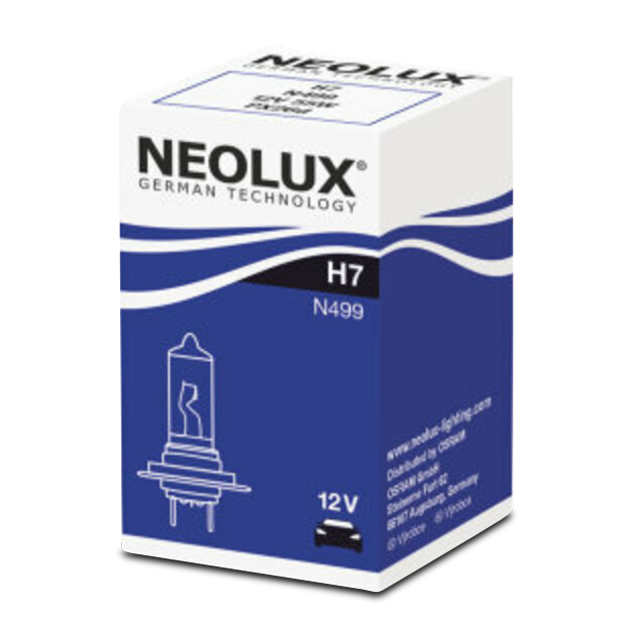 Gloeilamp Osram Neolux H7 12 V / 55 W