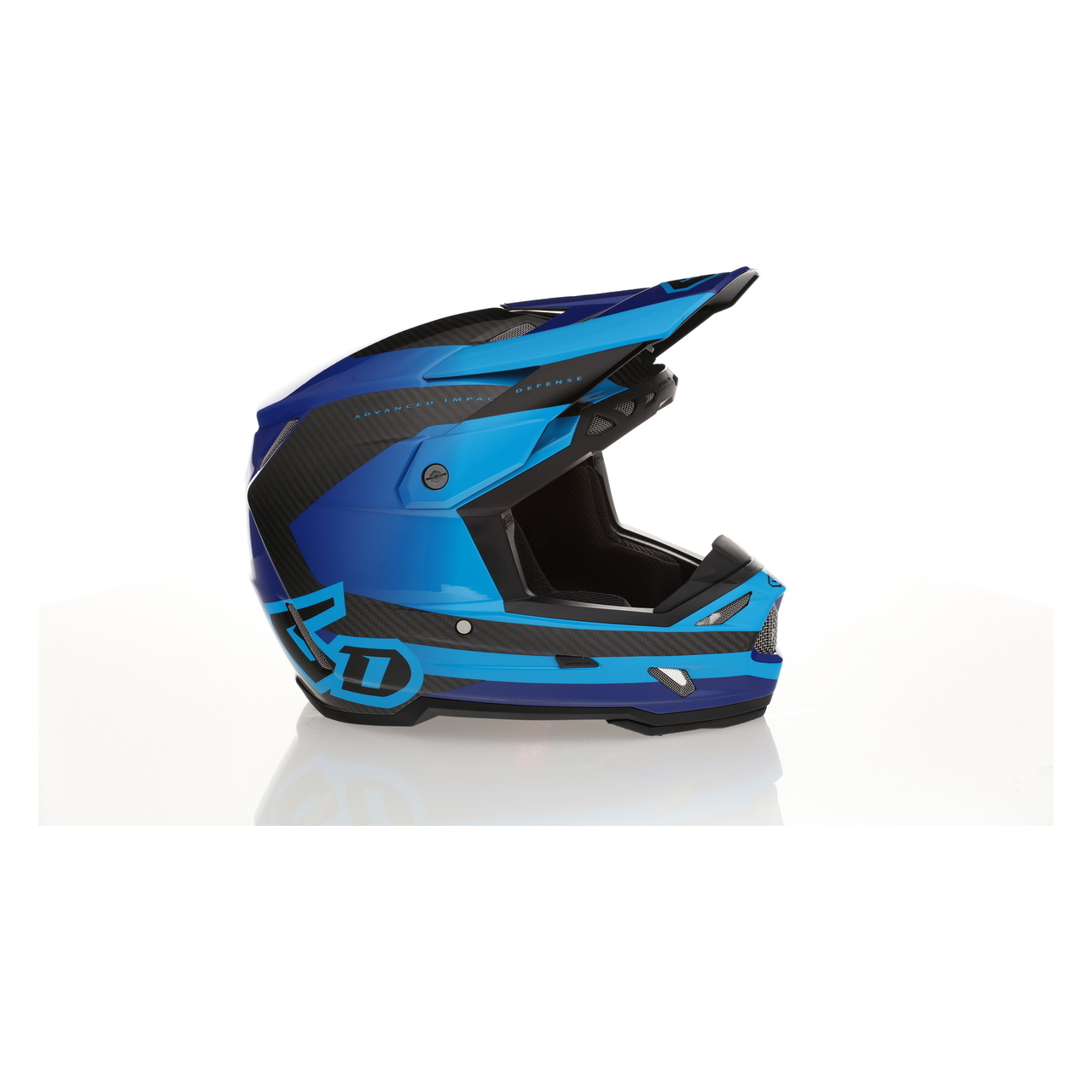 Casco MX 6D ATR-3 Pure FIM