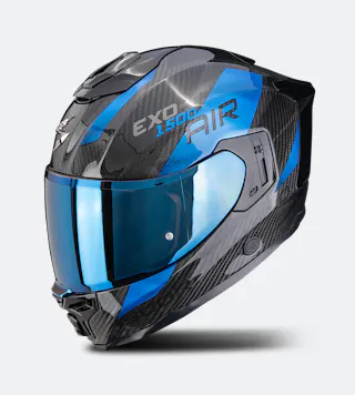 Uždaras Šalmas Scorpion EXO-1500 Carbon Air Platted
