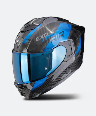 Casco Integral Scorpion EXO-1500 Carbon Air Plateado