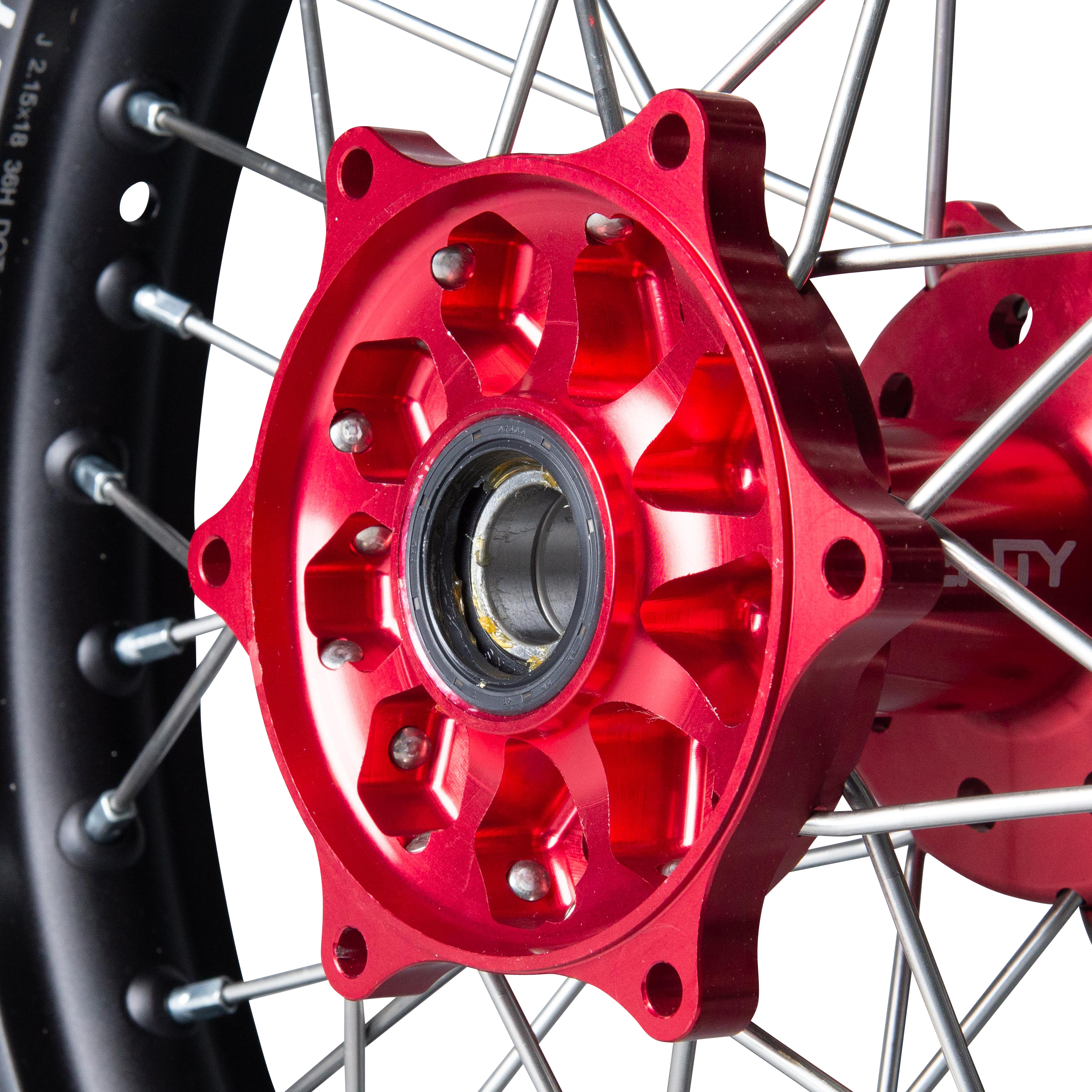 Twenty MX Rear Wheel Black-Red 18"