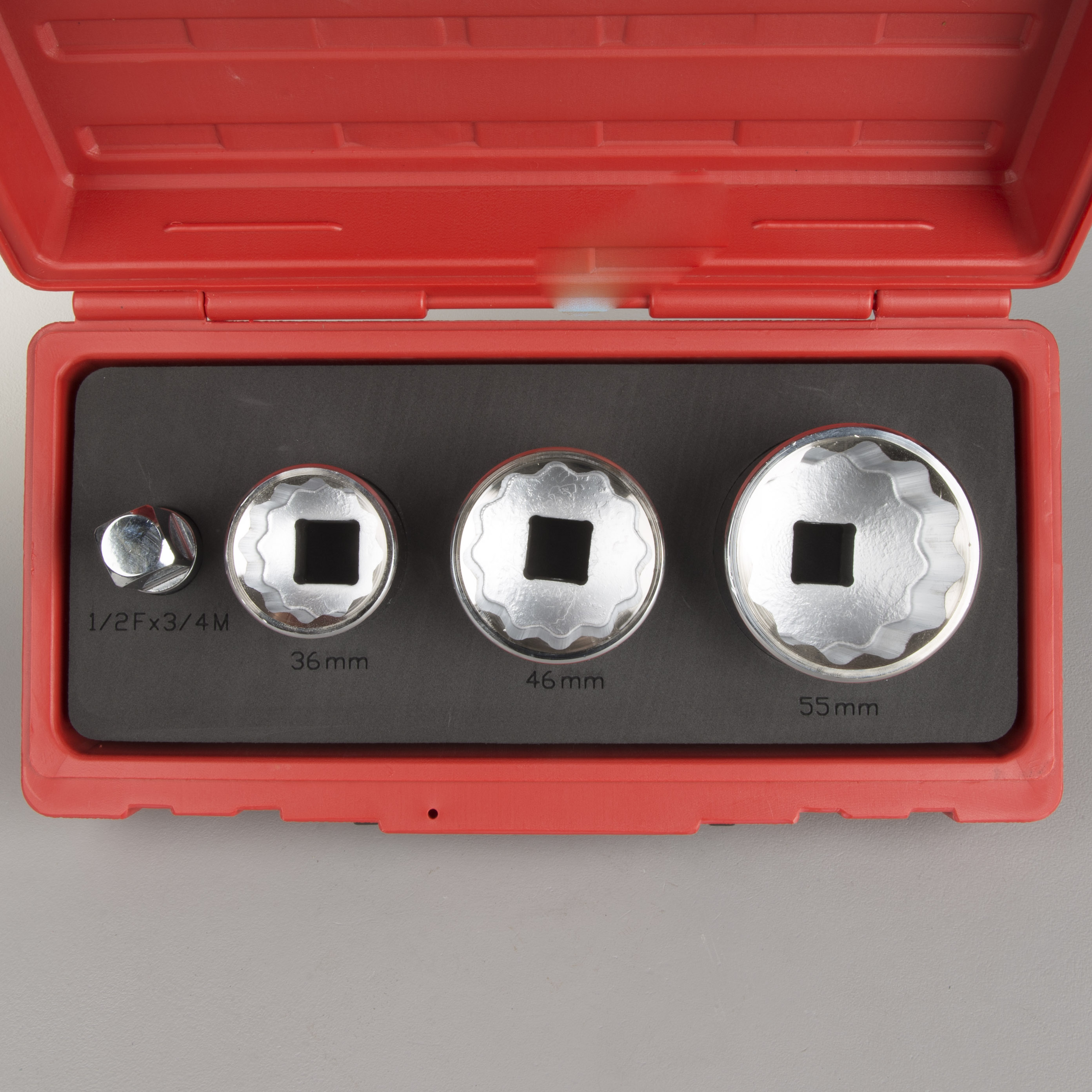 JMP 4-Piece Socket Set For Wheel Nuts