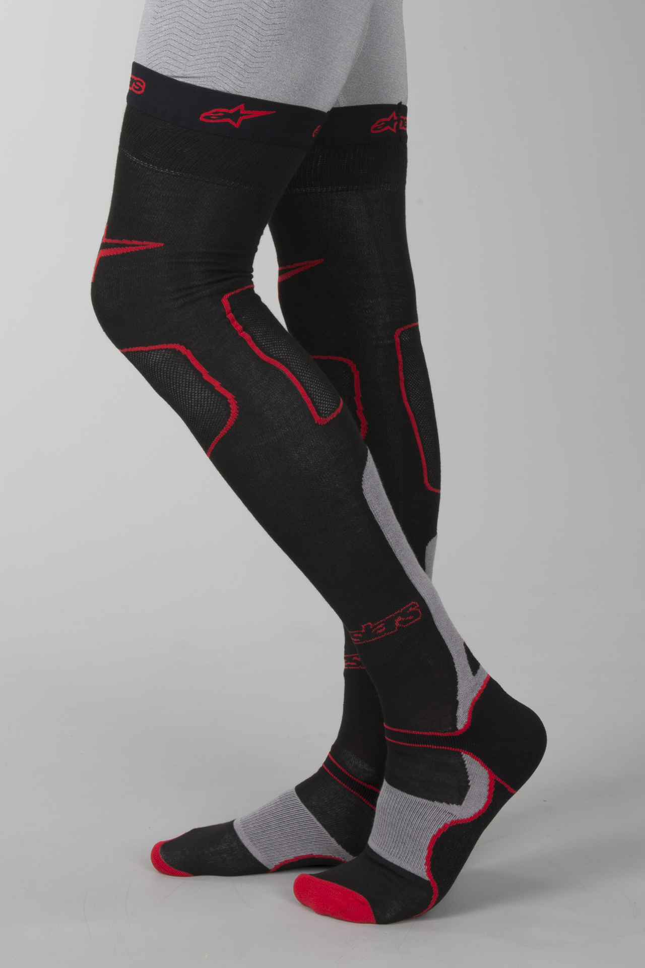 Calcetines Alpinestars MX Largos Rojos