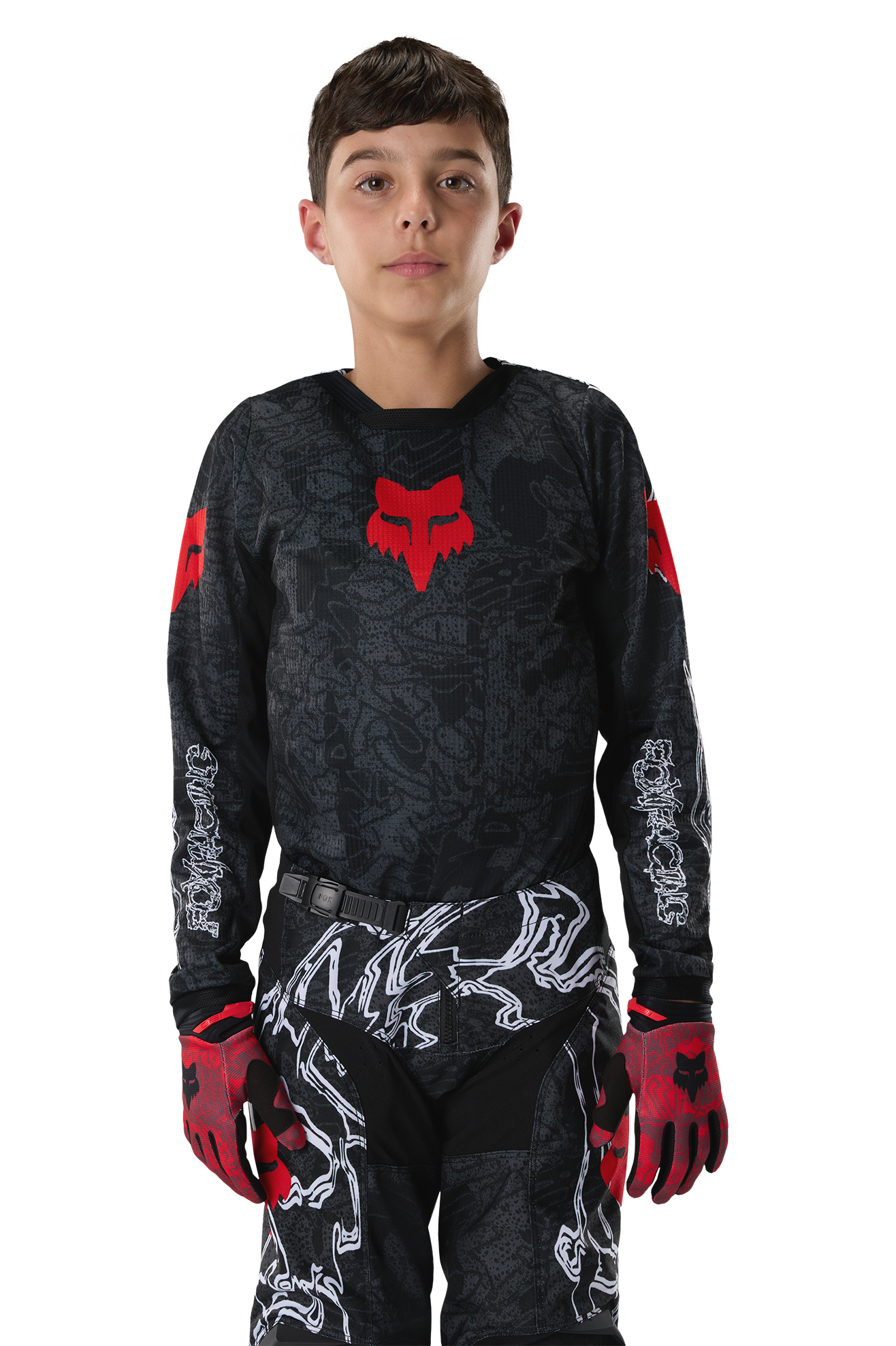 Camiseta MX FOX 180 Abyss Niño