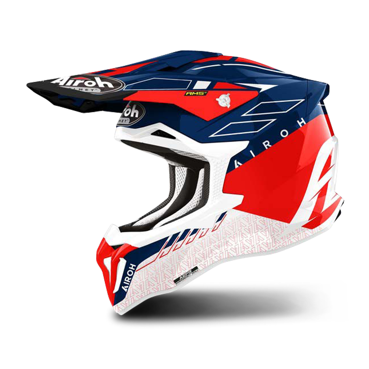 Airoh Mascherina Casco Cross Casco Cross Airoh Twist Katana Rosso