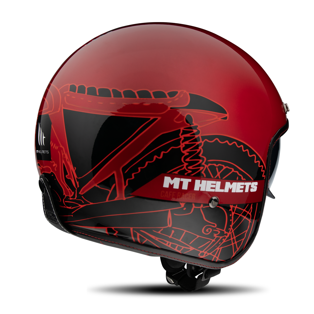 MT Le Mans 2 SV Cafe Racer Open Face Helmet