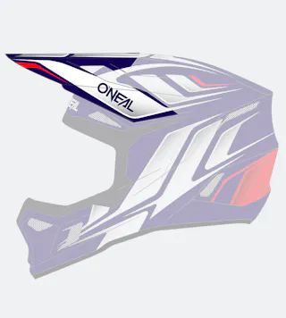 Pala de Capacete MX O'Neal 3SRS Vertical