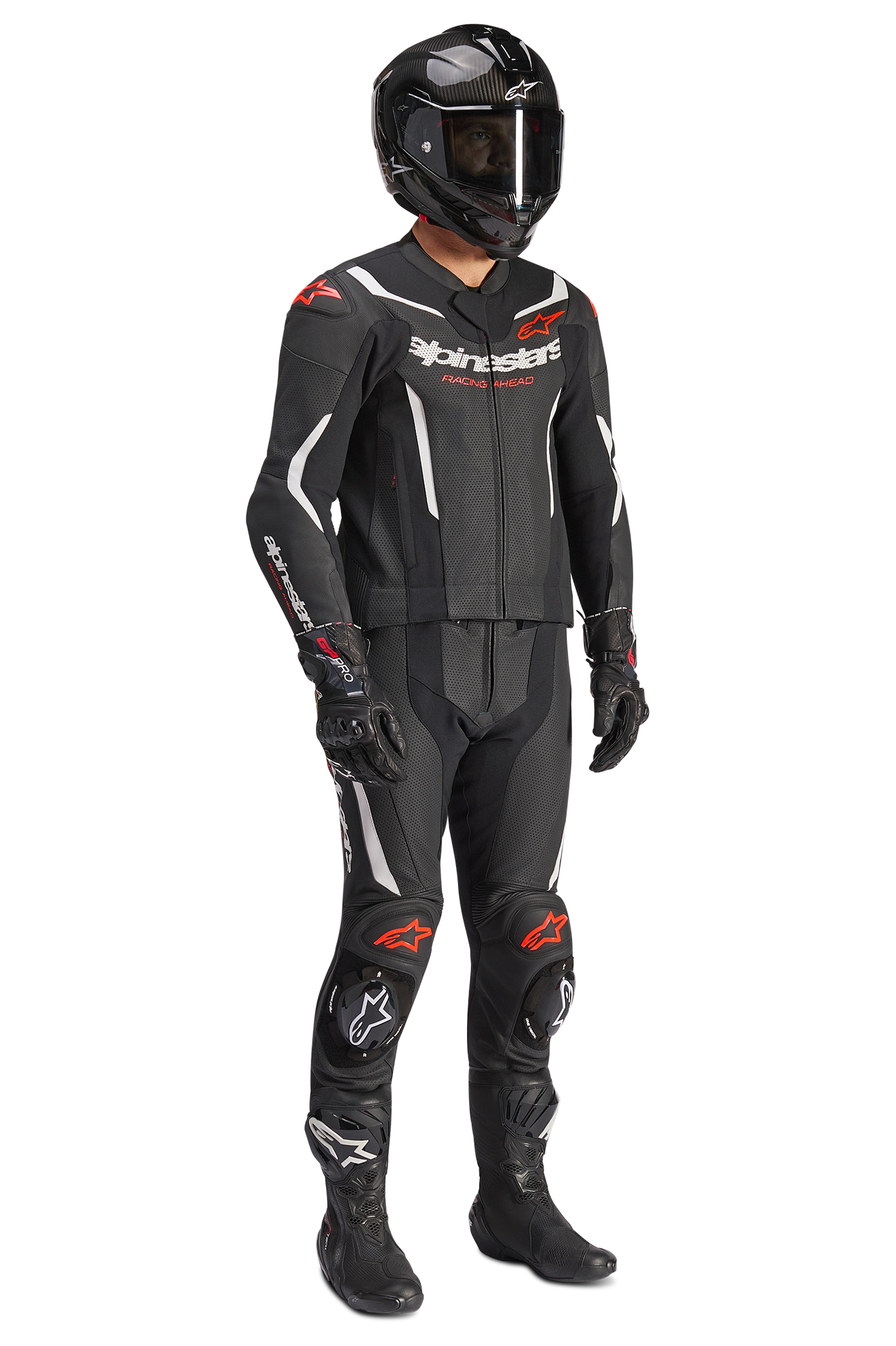 Traje De Cuero Para Moto Alpinestars GP Force V2