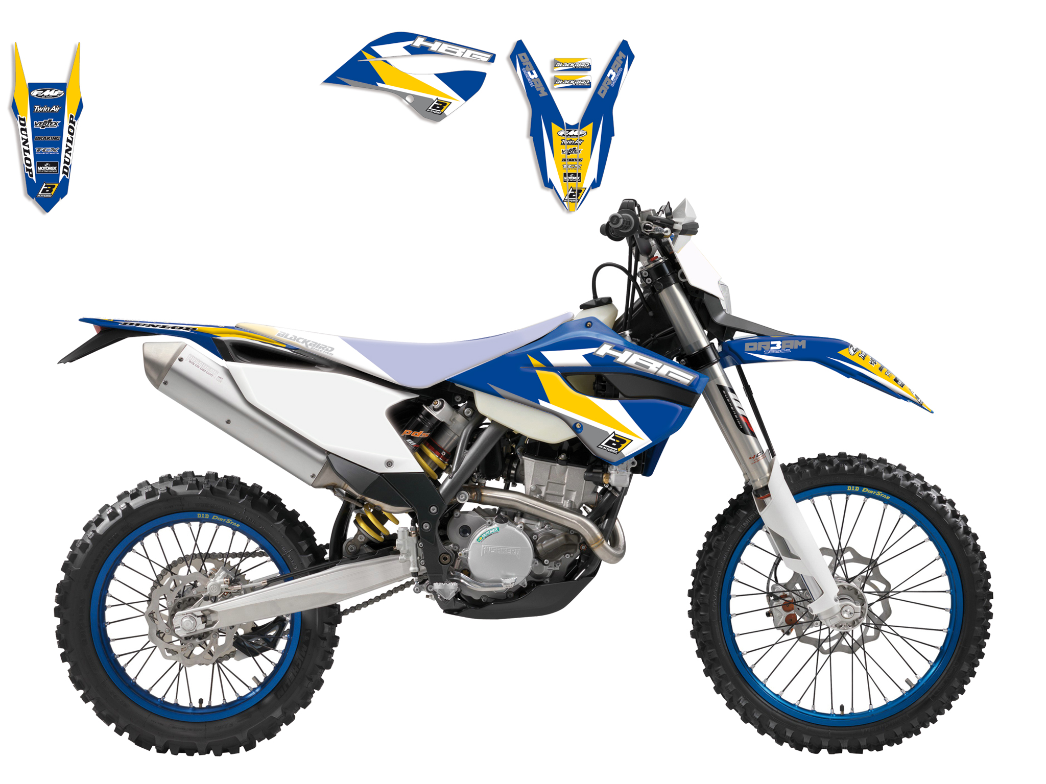 Kit déco Blackbird Husaberg Dream 3