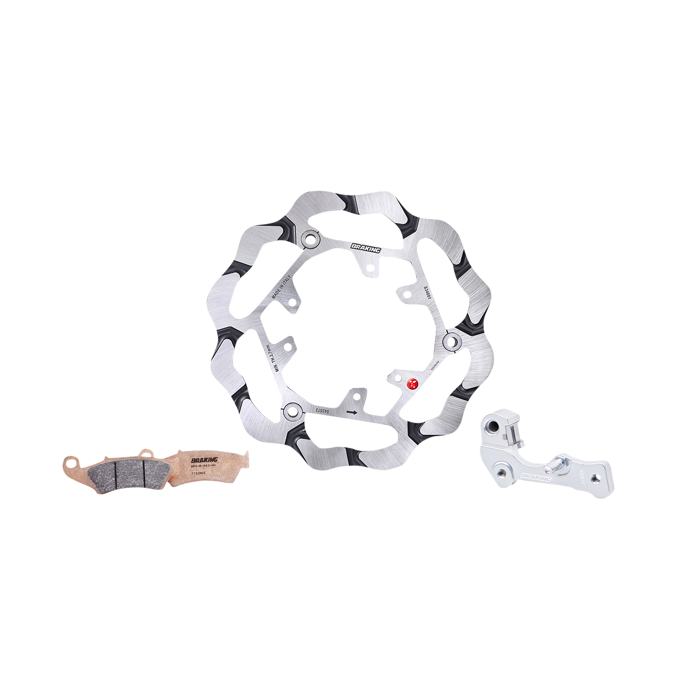 Remschijf Voor Remmen Batfly S3 Oki Kit 260 mm