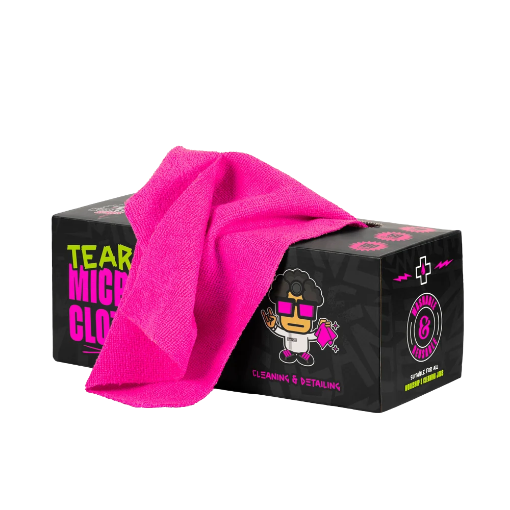 Muc-Off Tear Off Microfibre Cloths 30x30cm