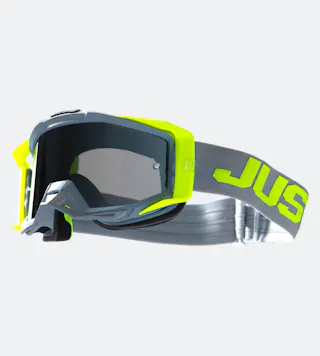 Just1 Iris 2.0 MX Goggles Logo Mirror Silver Lens