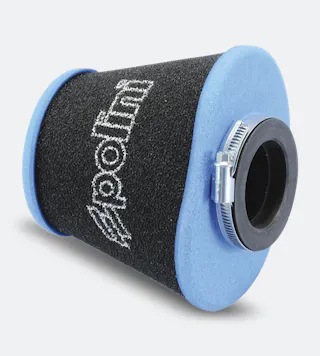 Õhufilter Polini Scooter Bib Evolution 48 mm Kooniline