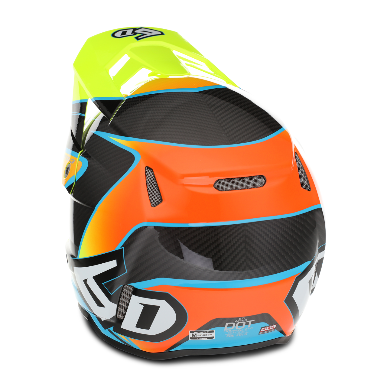Casco de Cross Niño 6D ATR-3Y Wave