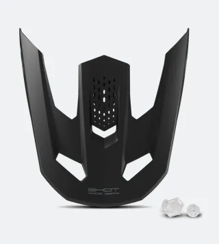 Viseira Do Capacete MX Shot Race Gear Speed Solid Jovens