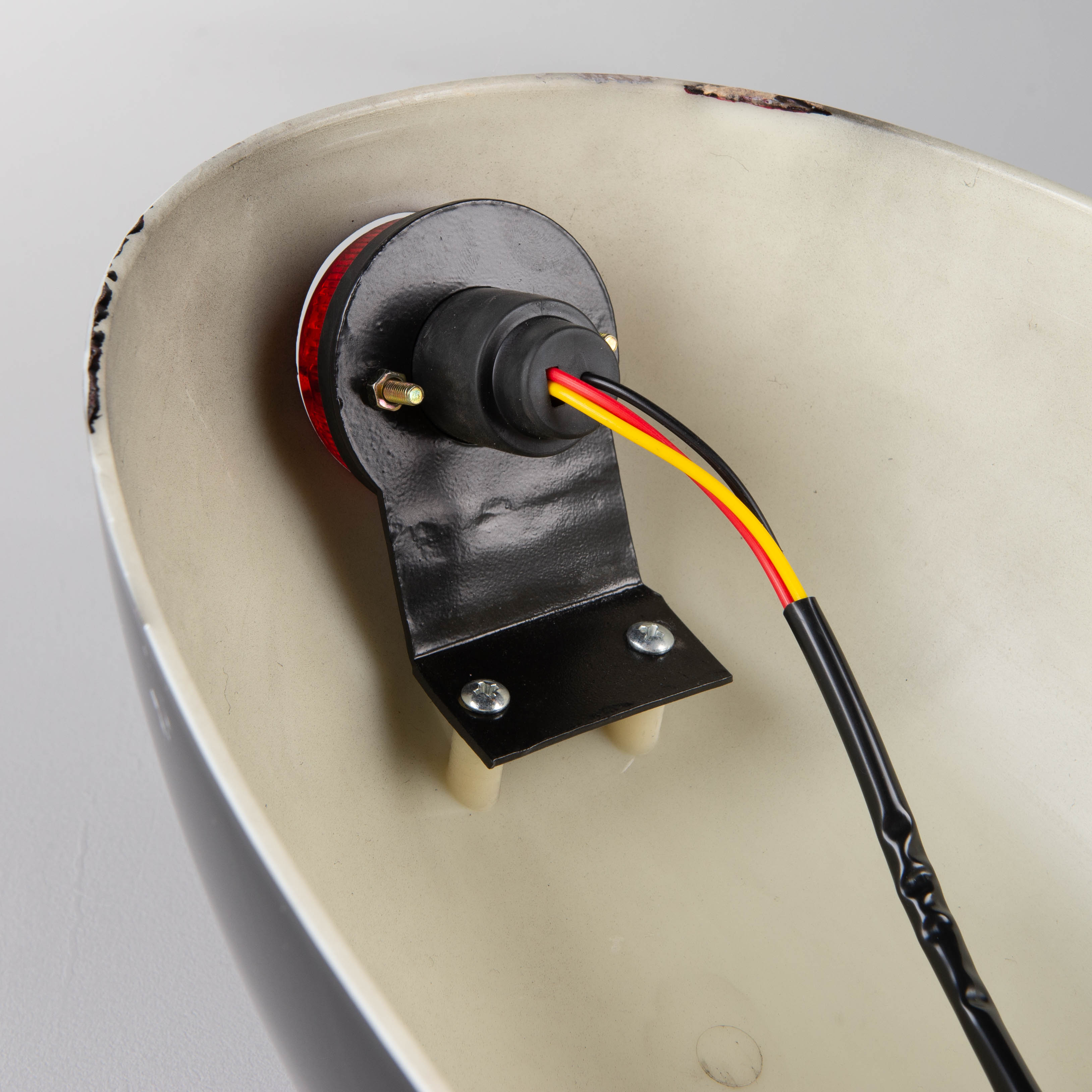Snell Seat + Tail Light Gotham Racer Black