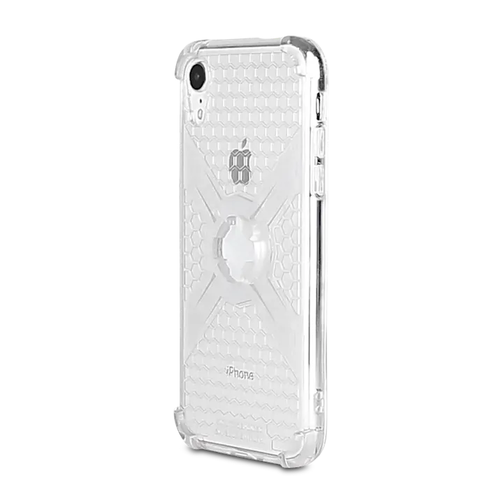 Telefoonhoes X-Guard iPhone 11 / XR Transparant