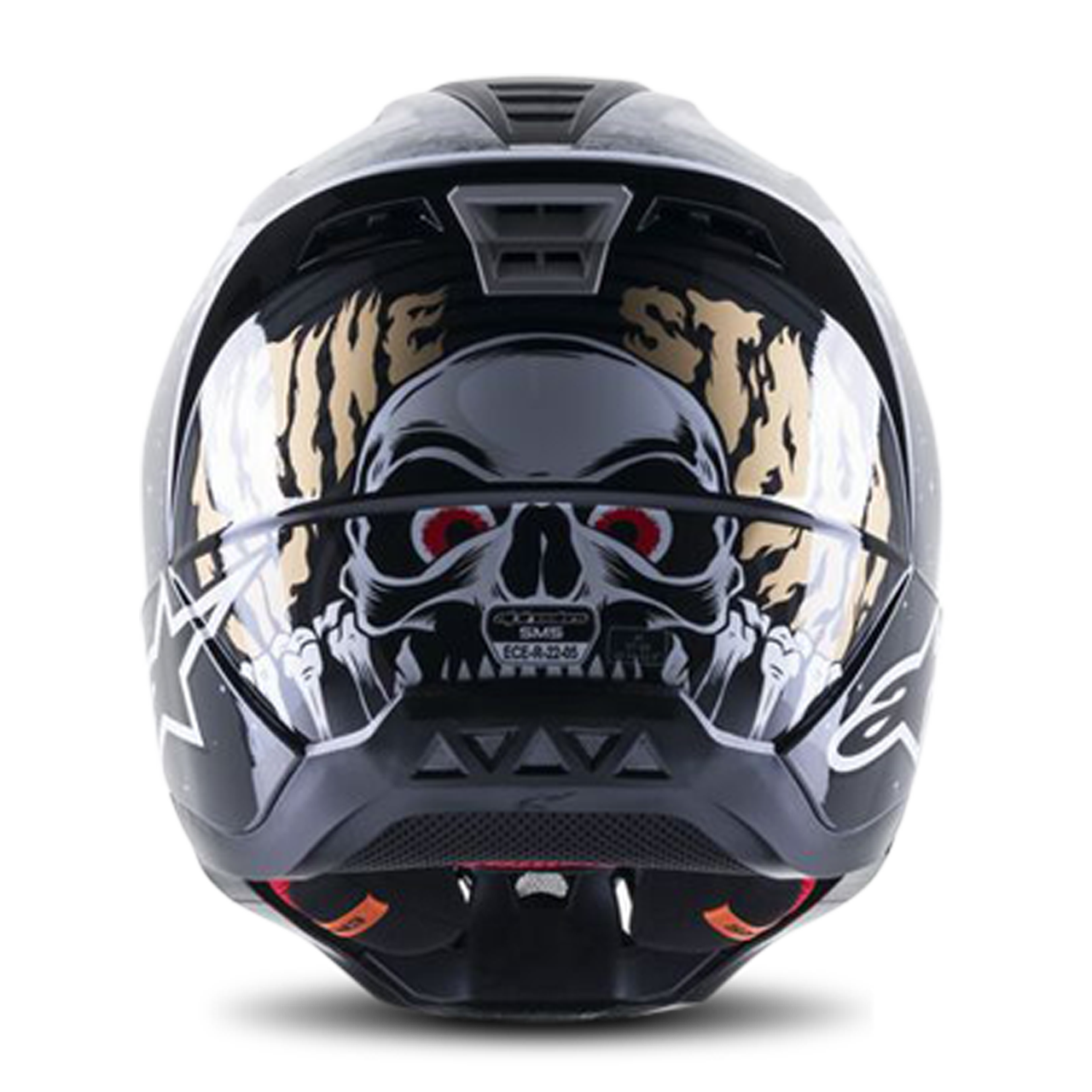 Casco de Cross Alpinestars SM5 Solar Flare ECE